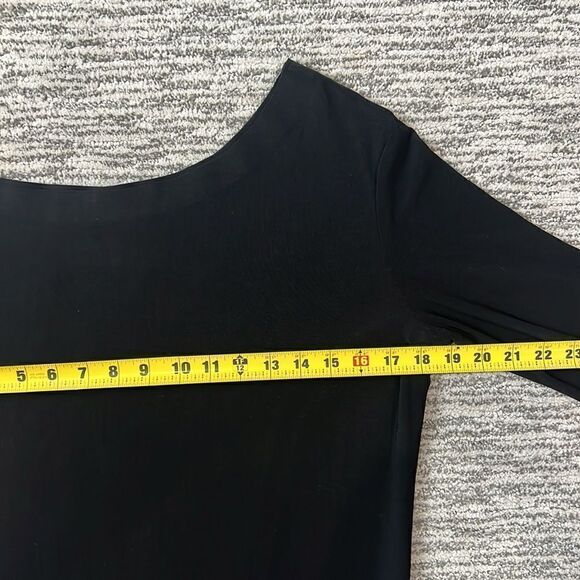 New NORMA KAMALI Drop Shoulder Dress Black Small Revolve - Picture 7 of 13